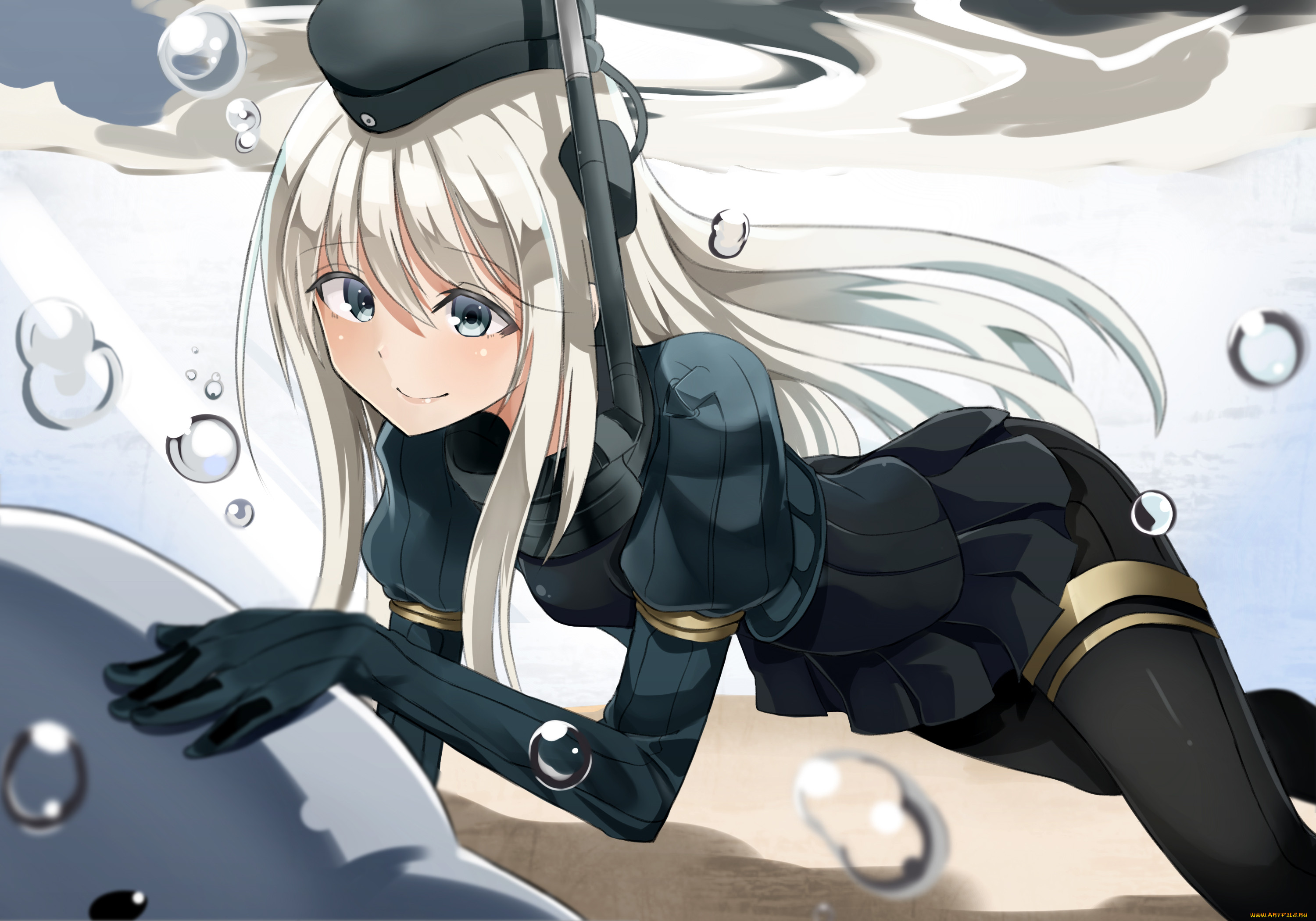 , kantai collection, shirousa, kancolle, u-511, kantai, collection